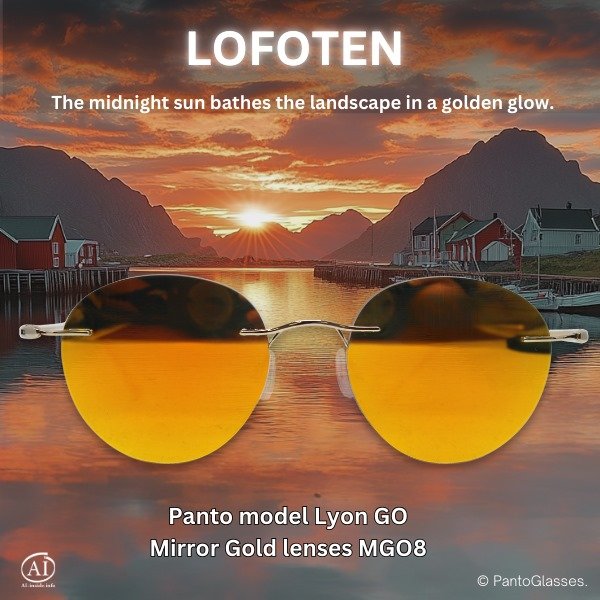 LYON_GO_47-3 with Mirror Gold 80% (MGO8BN) LOFOTEN
